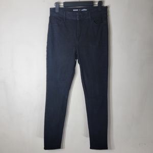 4/$20 Old Navy High Rise Super Skinny Black Stretch Jeans Size 6